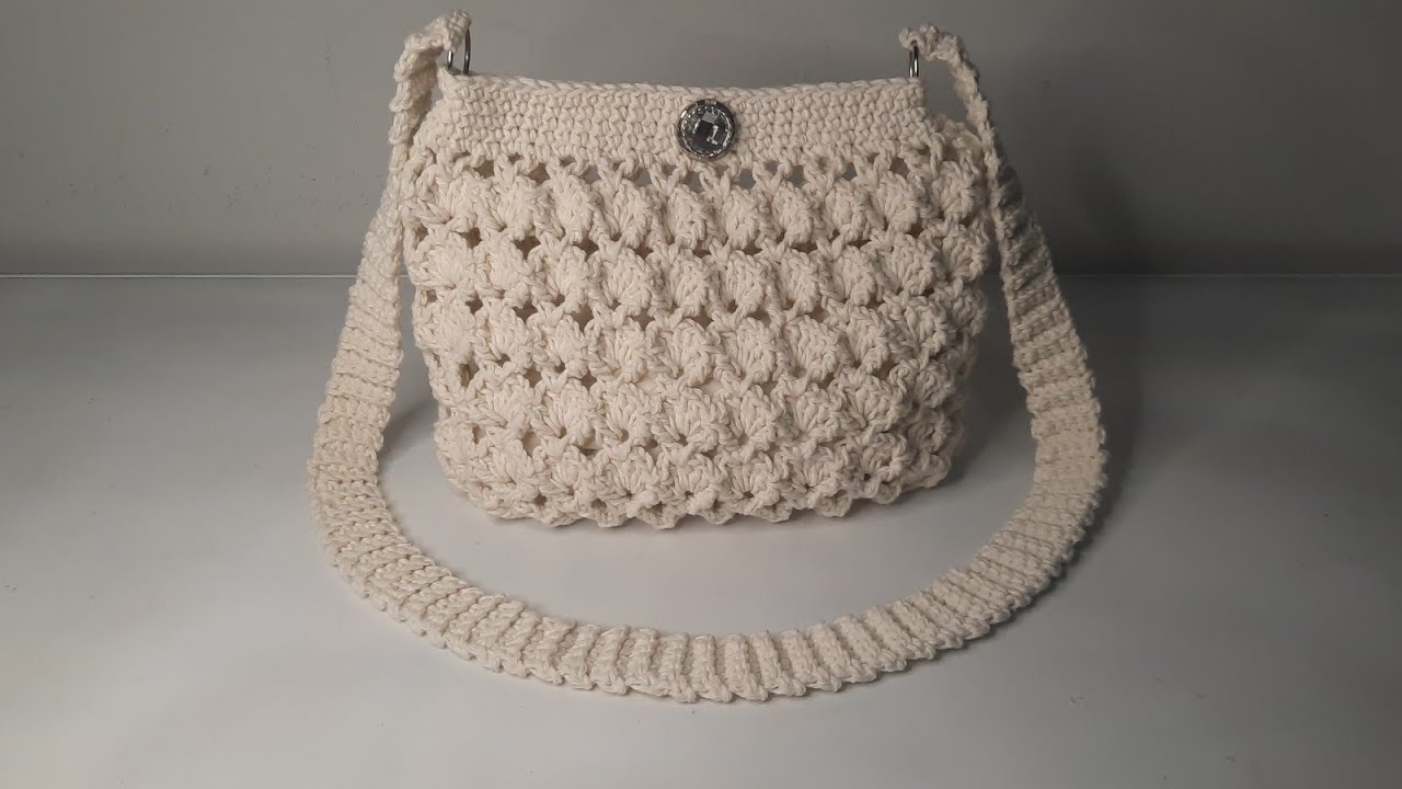 Bolsa em crochê muito fácil de fazer # bolsadecroche