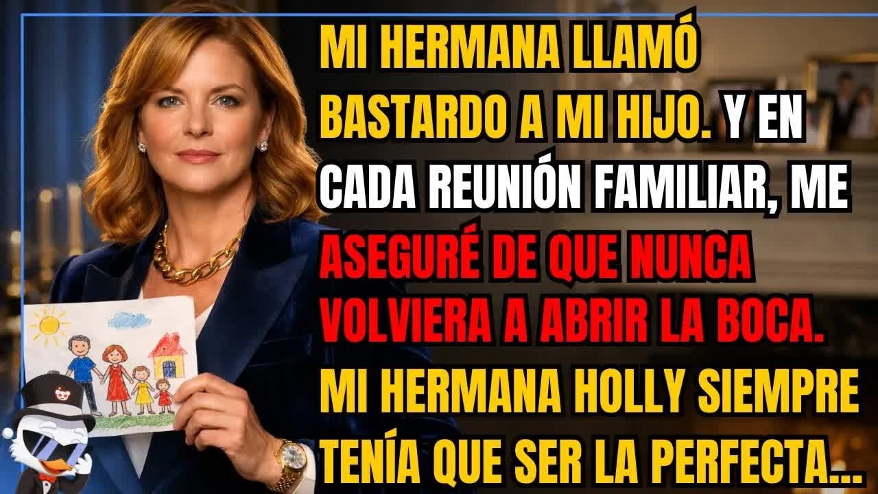 Mi hermana llamó bastardo a mi hijo  Y en cada reunión familiar, me aseguré de que nunca volvier
