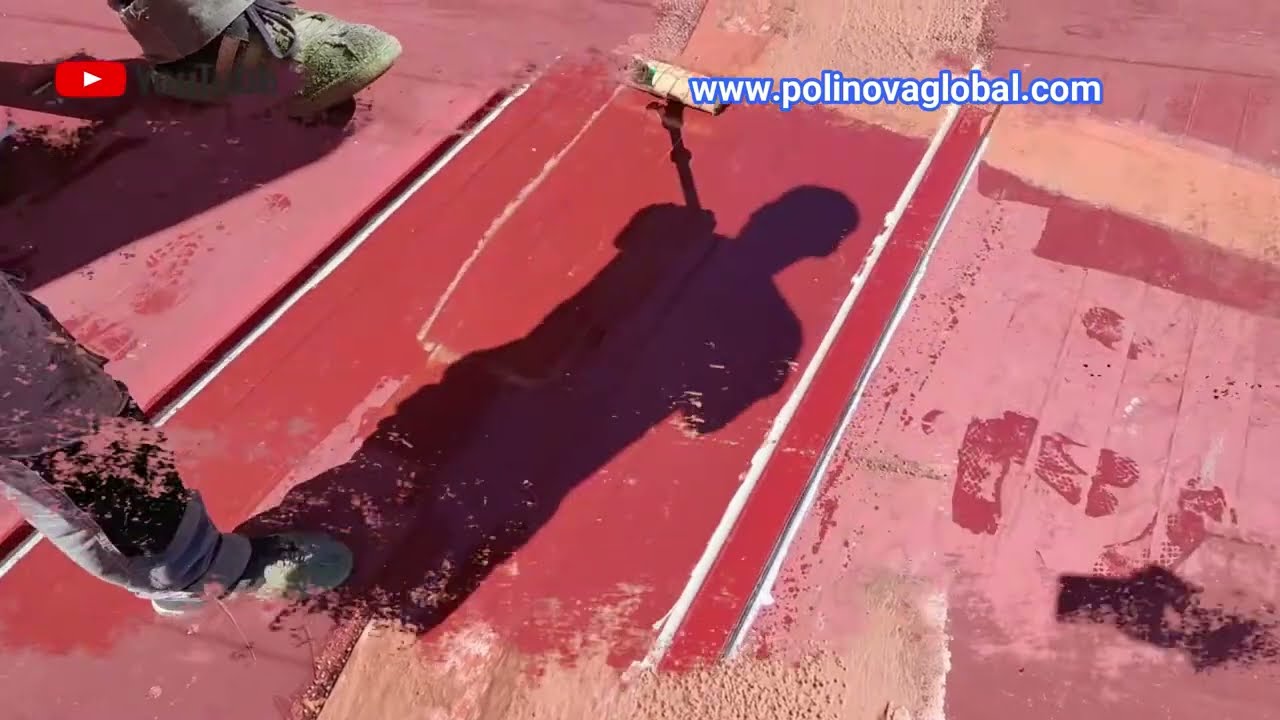 WATERPROOFING OF SANDWICH PANEL WITH POLIUREA, @PolinovaGlobalSLpoliurea