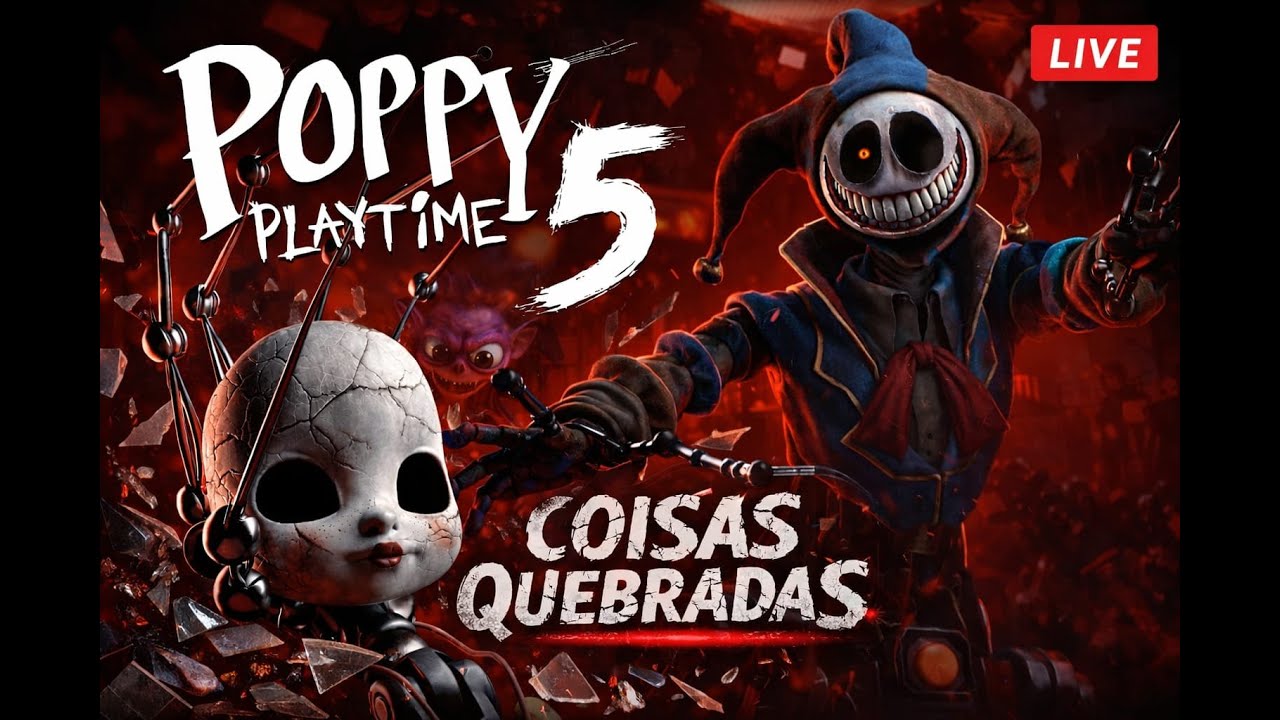 COISAS QUEBRADAS! POPPY PLAYTIME capitulo 5
