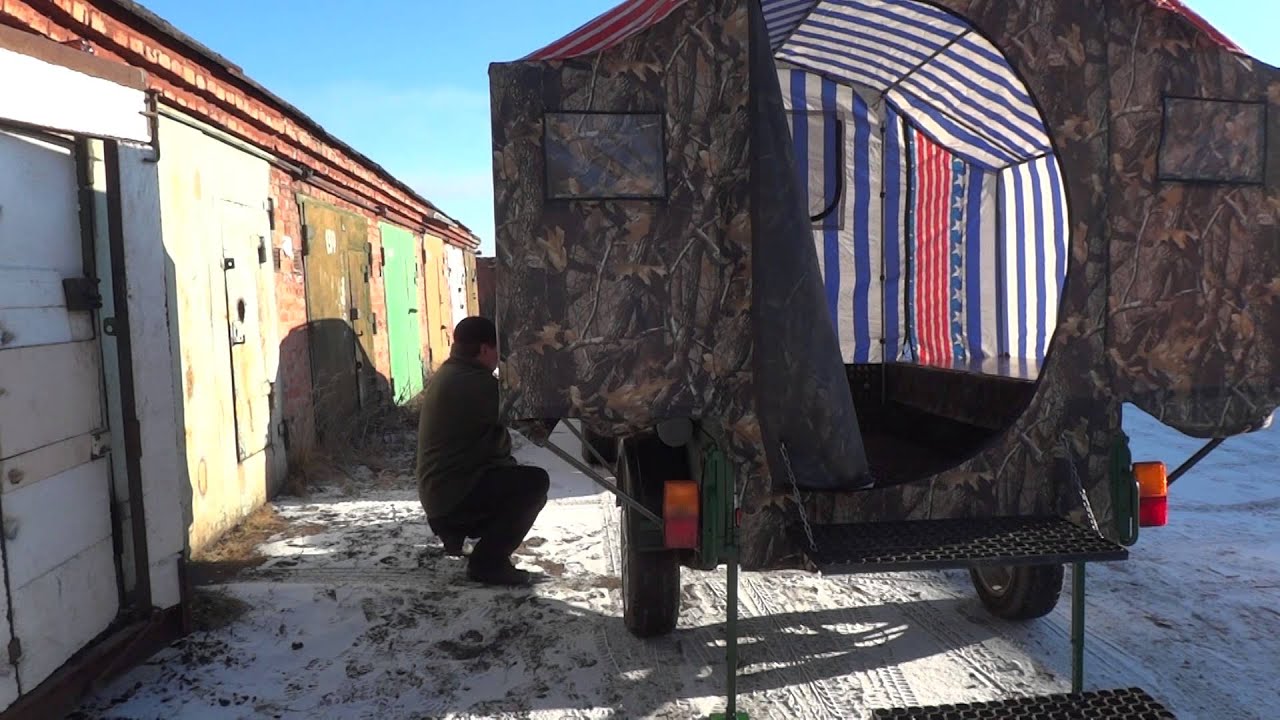 Палатка прицеп. Своими руками. Camper Trailer Tent