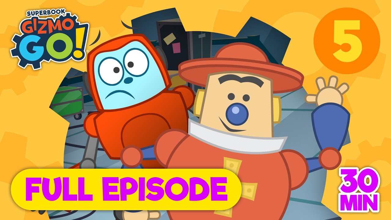 The Wind-Up Robot | a Lesson in Accepting Differences | GizmoGO! S01 E05 | Full Episode for Kids