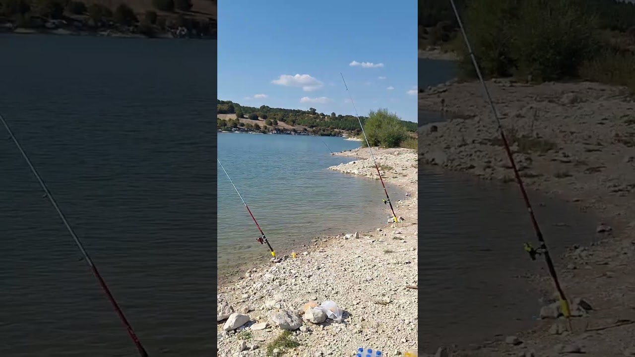 Baraja balık tutmaya gittik çok güzel bir sazan tuttuk