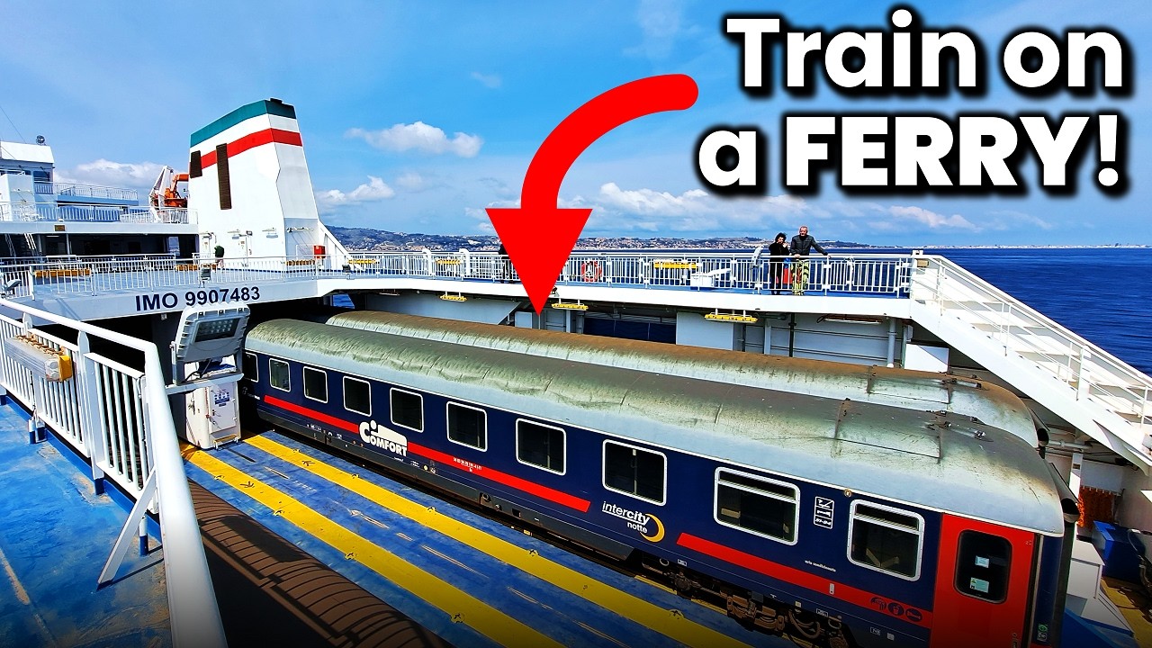 Milan to Sicily on Italy’s UNIQUE sleeper train!