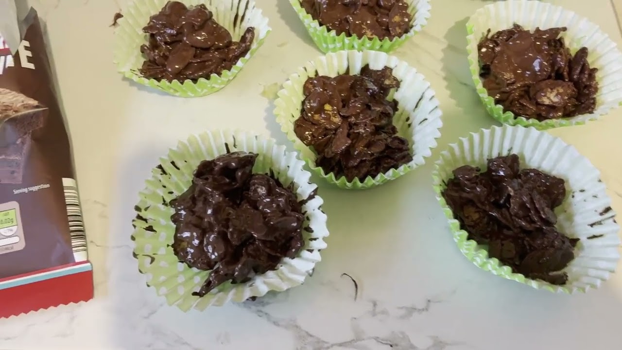 Chocolate Cornflake Cakes