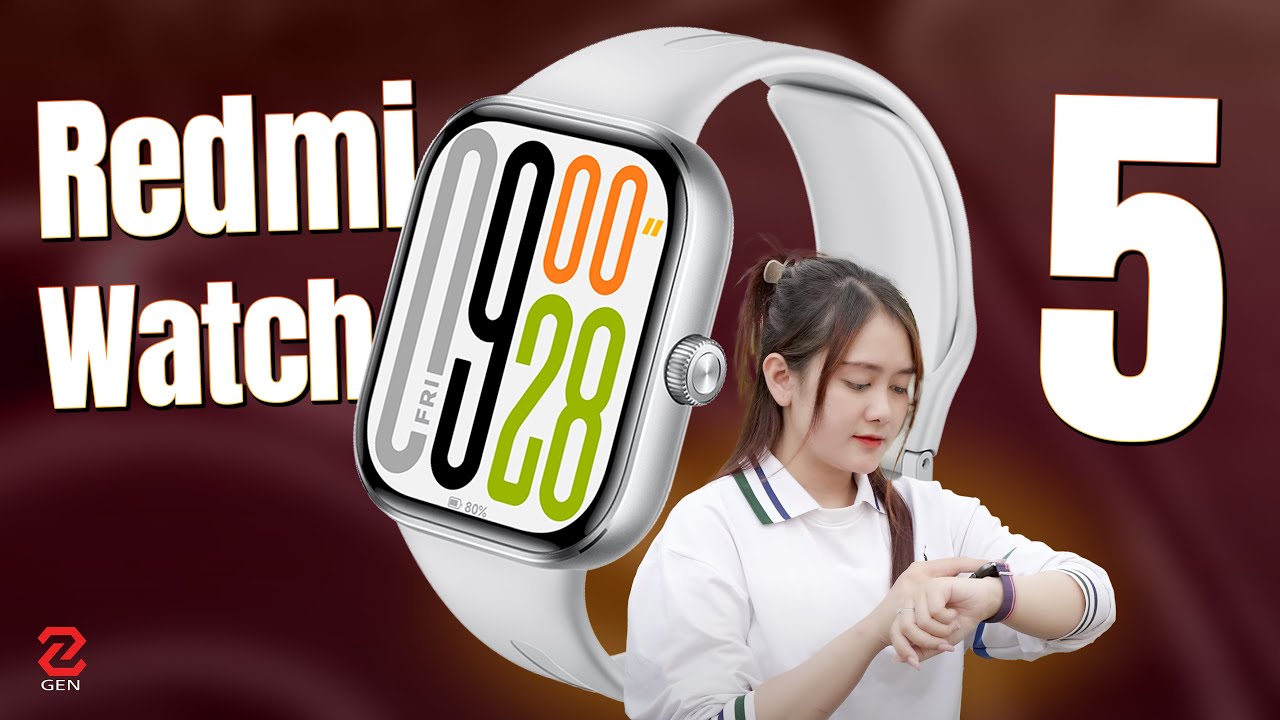 Review Redmi Watch 5 - màn hình xuất sắc trong tầm giá, nhiều tính năng thông minh