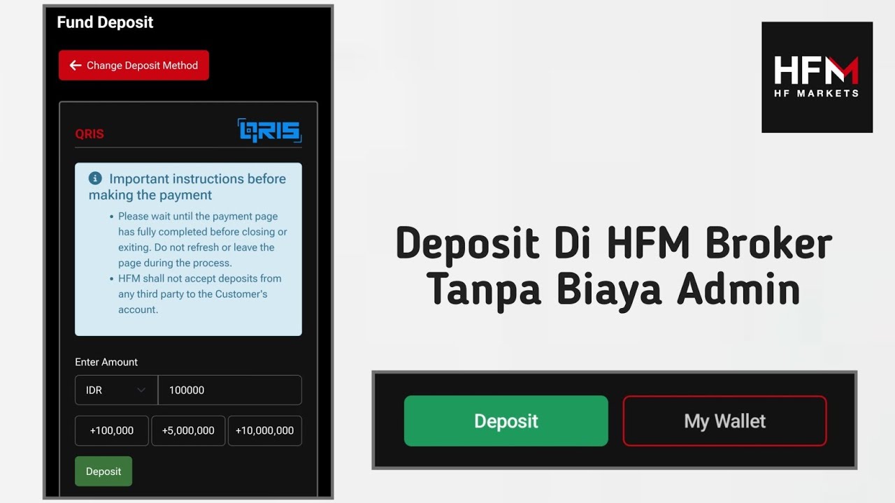 Cara Deposit HFM Broker Untuk Pemula