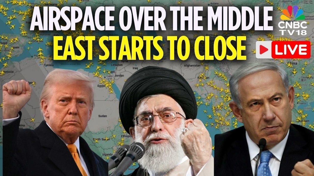 Iran-Israel War LIVE: Airspace Over the Middle East Starts to Close | Netanyahu | Trump | N18G