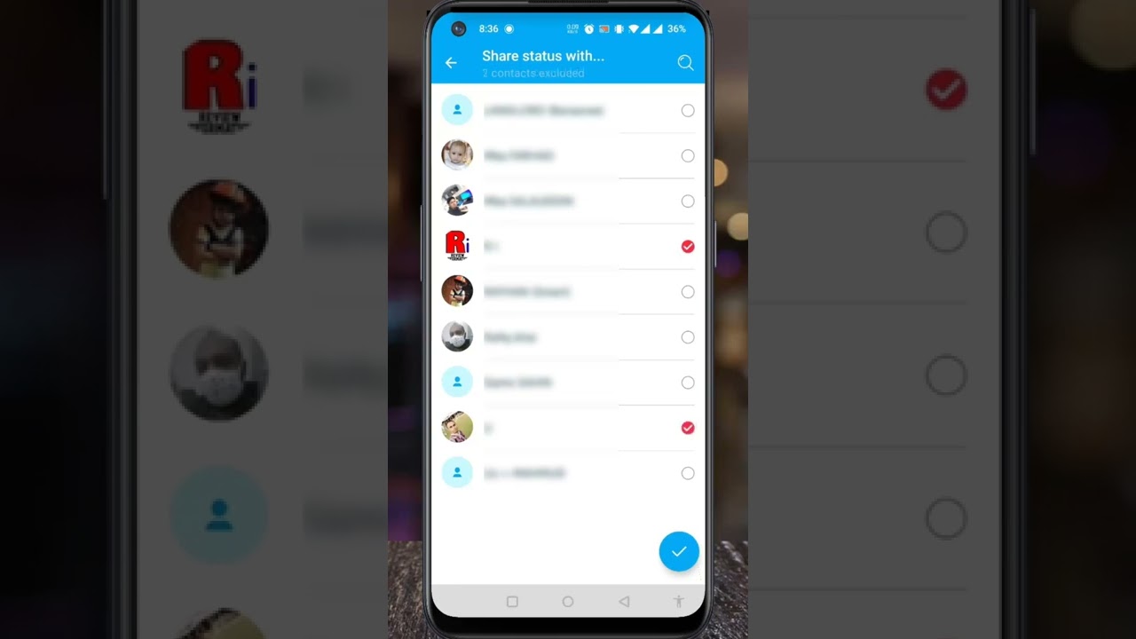 How to Select Who Can See Your Status on BiP Messenger #shorts
