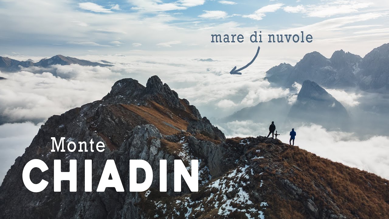 Questo è il mare che ci piace. Nuvole INCREDIBILI sul monte CHIADIN | Alpi Carniche | FVG