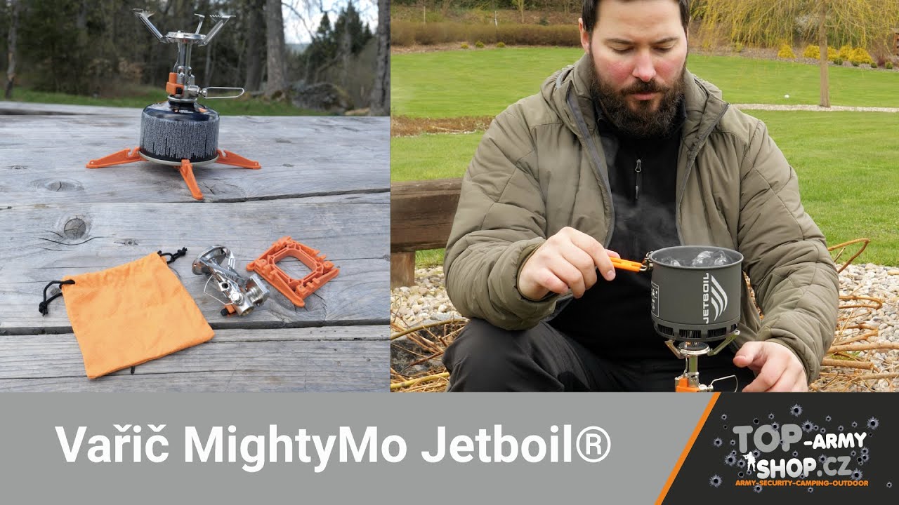 Vařič MightyMo Jetboil® + TEST! Výkonný, ale skladný a lehký! Rigad