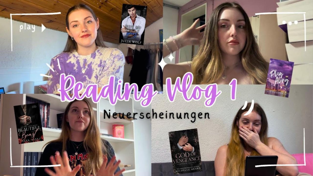 Neuerscheinungen👀📚 Reading Vlog 1