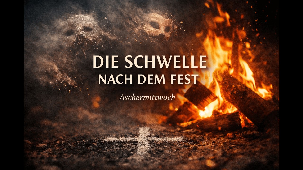 Aschermittwoch – Die Schwelle nach dem Fest