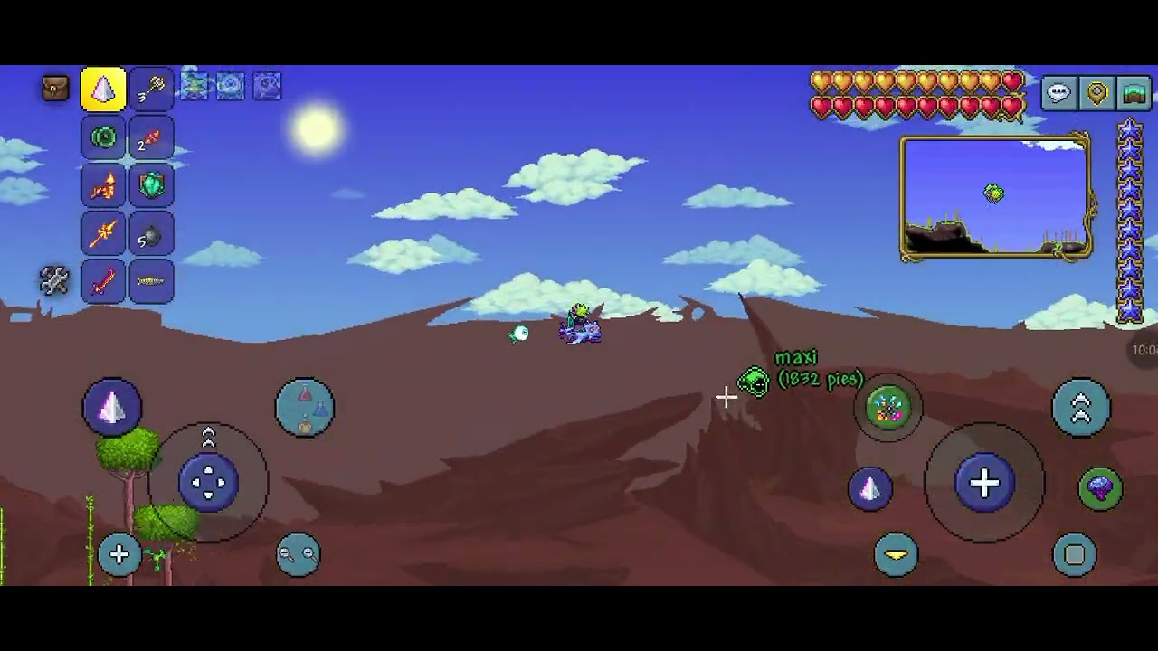 Luchando contra los jefes finales y nos enfrentamos al jefe final #moonlord en experto -#terraria.