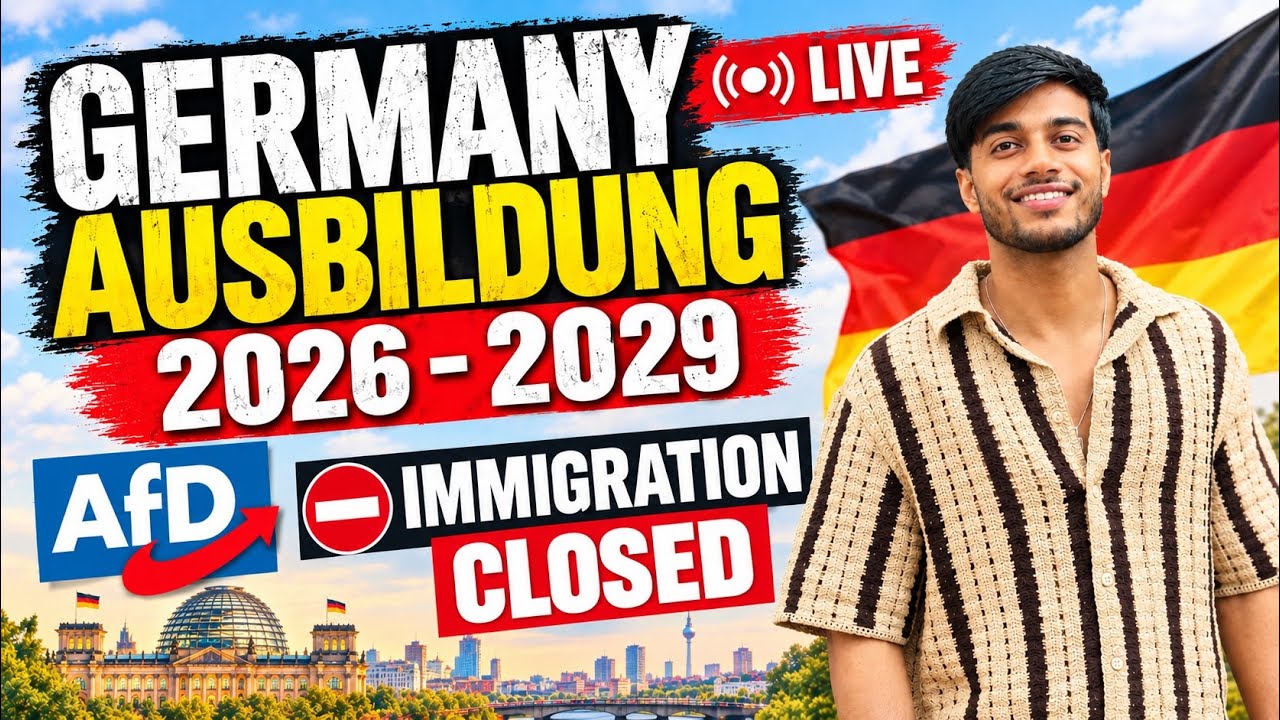 immigration closed- 🇩🇪 2026&ndash;2029/ Germany | LIVE Q&A
