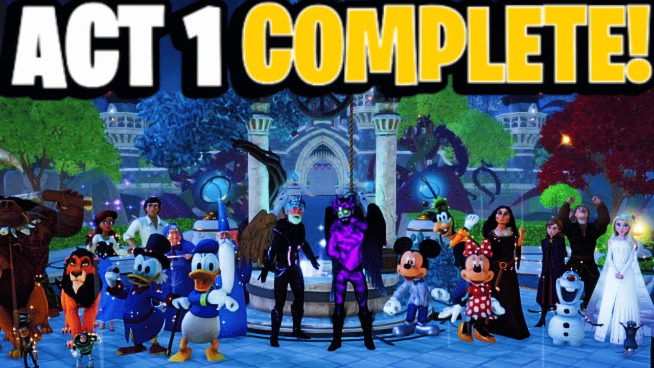 Act 1: Finale & Post Credits Scene (NEW VILLAIN CONFIRMED) | Dreamlight Valley