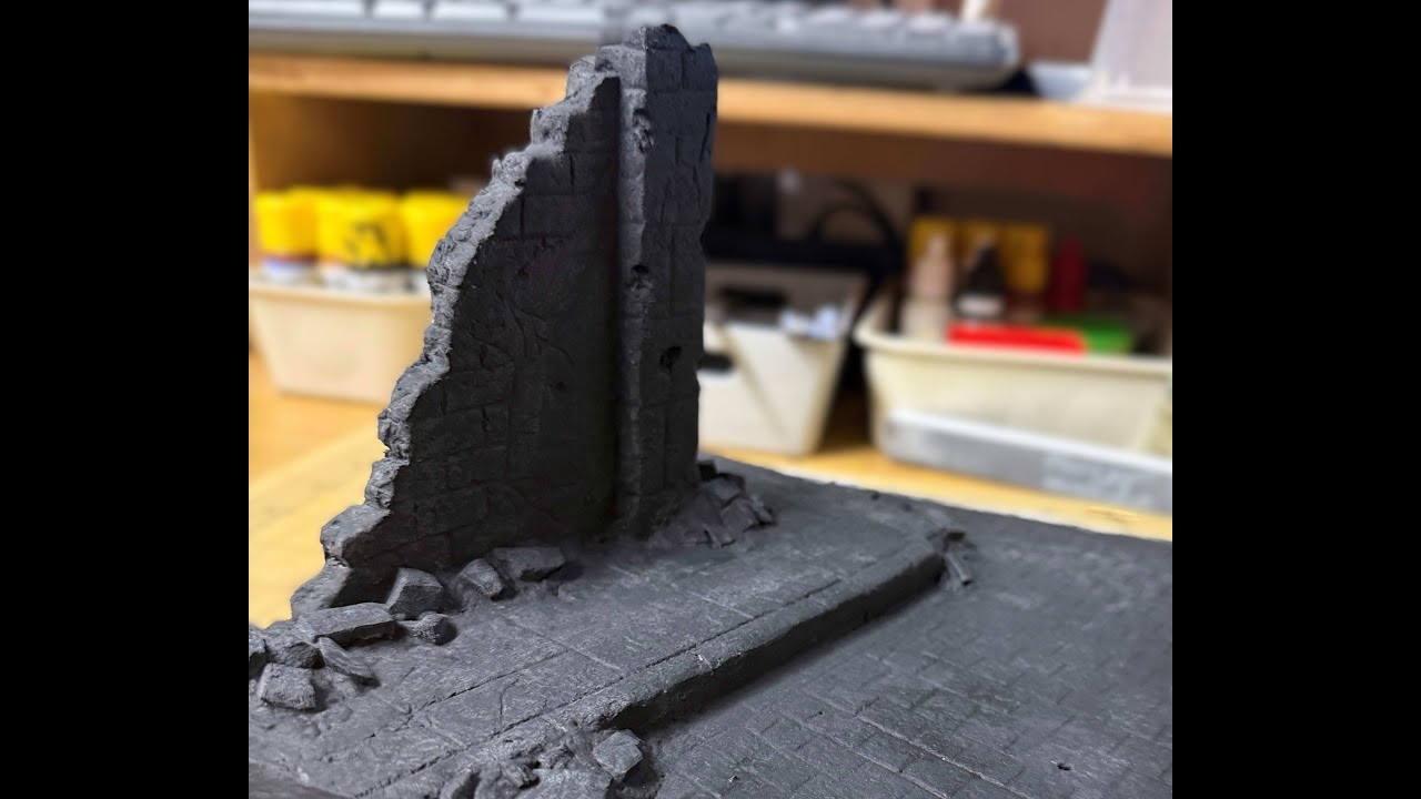 building a small diorama#scalemodel 