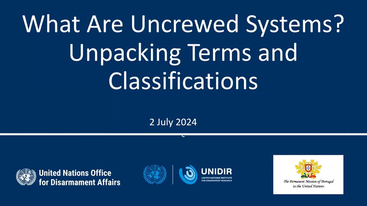 What Are Uncrewed Systems? Unpacking Terms and Classifications 🤖✈🚤🚕