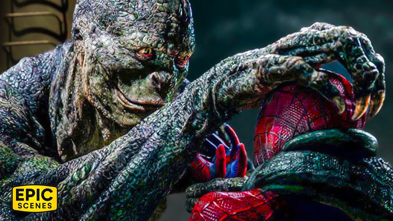 The Lizard Unleashes His Full Power Against Spider-Man – The Amazing Spider-Man