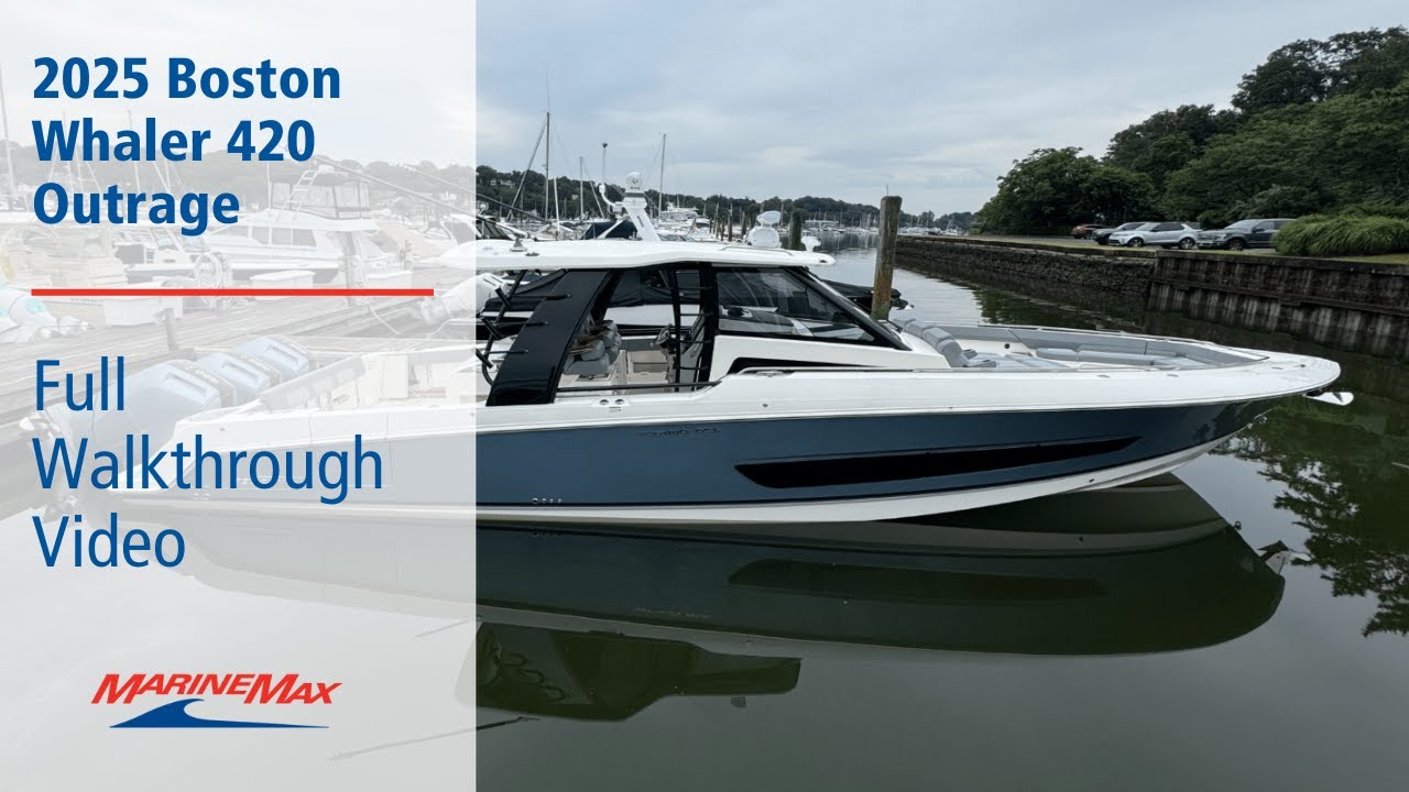 2025 Boston Whaler 420 Outrage Boat For Sale at MarineMax Huntington, NY