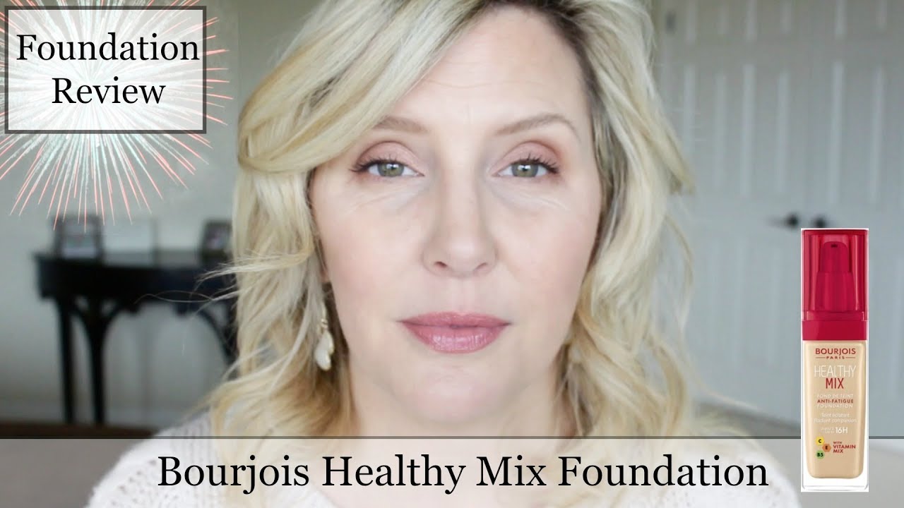 Bourjois Healthy Mix Foundation | Review & Demo | Mature Skin