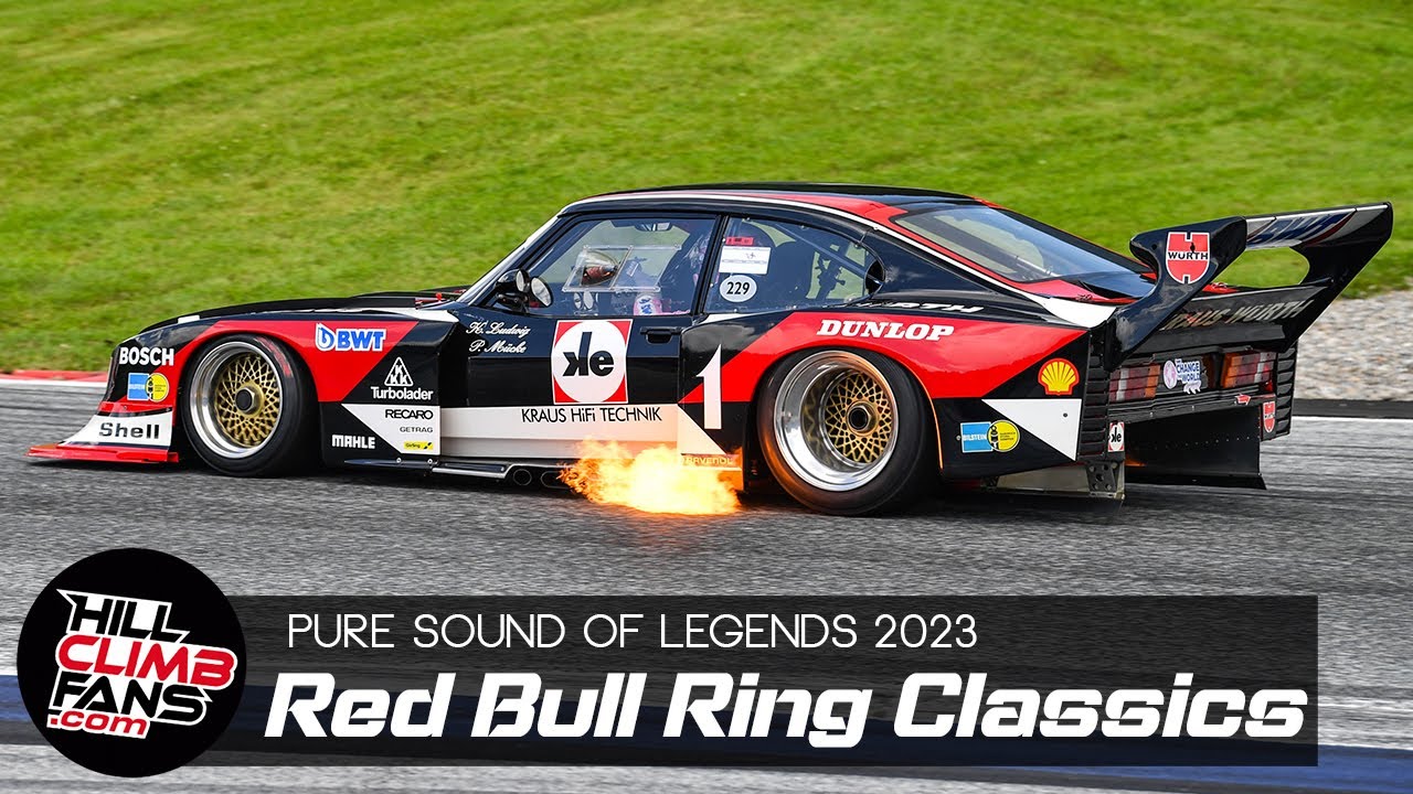 Red Bull Ring Classics 2023 | Ford Capri, BMW M1, Ford GT40 | PURE SOUND ☆