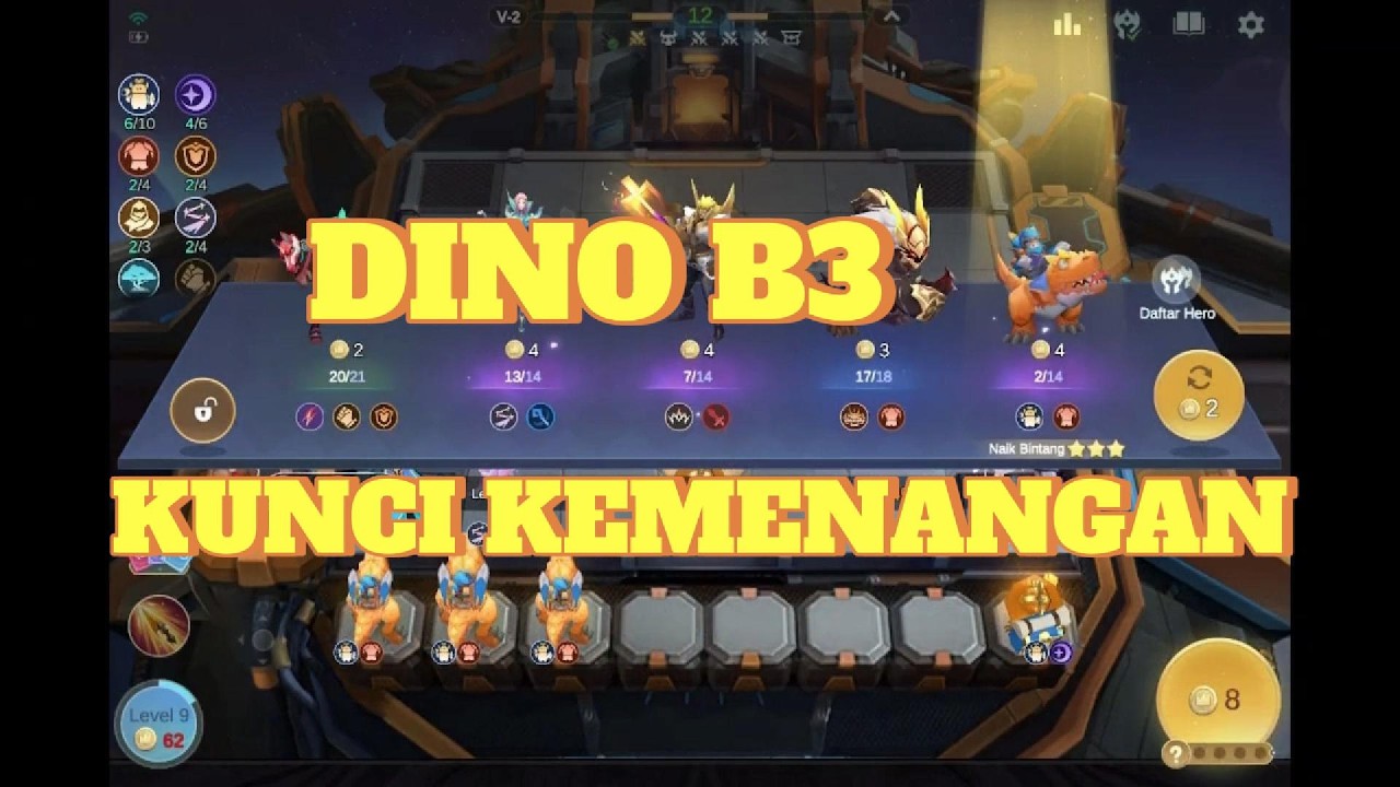 MCGG | DINO B3 KUNCI KEMENANGAN