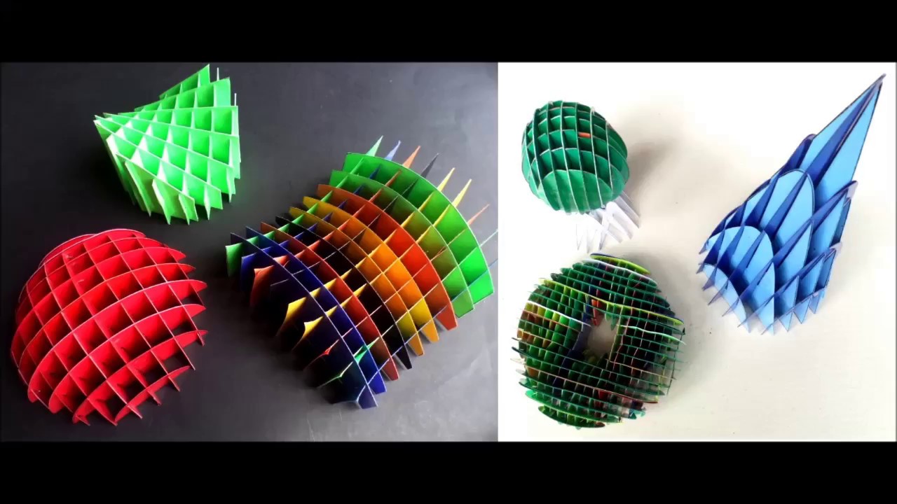 MOSTRA DE MATEMÁTICA  - FORMA DE FATIA - SLICEFORMS