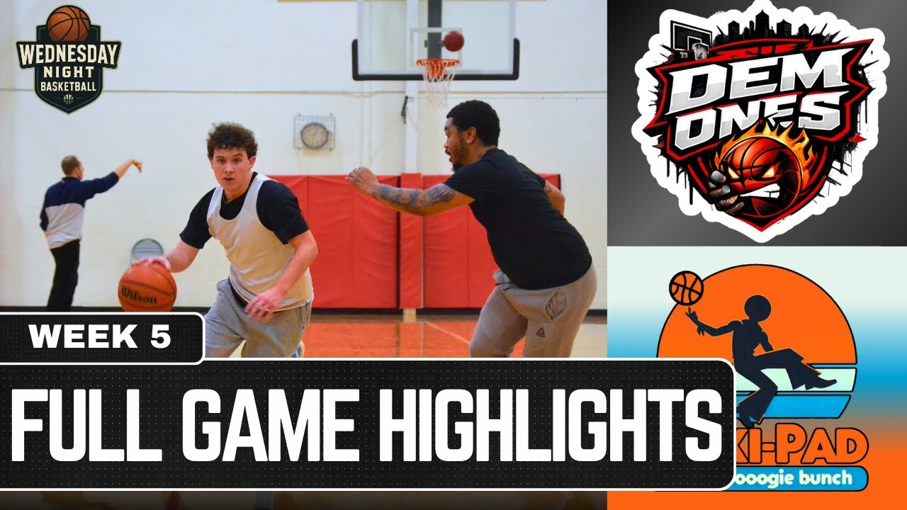 Maxipad & The Boogie Bunch vs Dem Ones - Week 5 - Winter Basketball