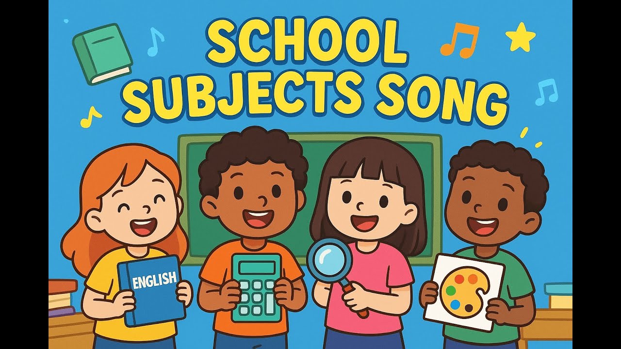 School Subjects Song – Learn English with Fun! | 5th Grade Classroom Song