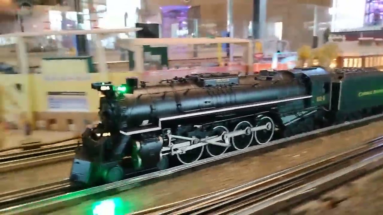 2 27 26 O Scale Model Trains Running Session:. featuring Lionel Legacy C&O 614