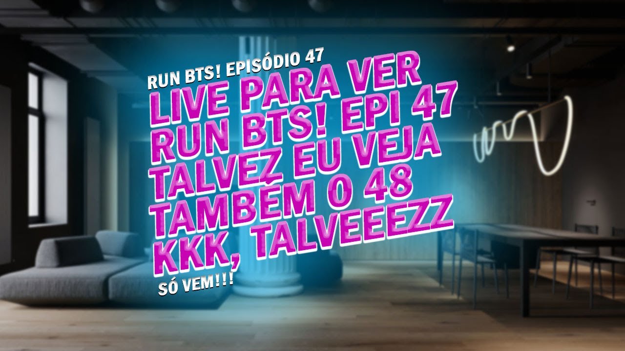 RUN BTS! EPISÓDIO 47 & TALVEZ O 48 KK | VENDO PELA PRIMEIRA VEZ