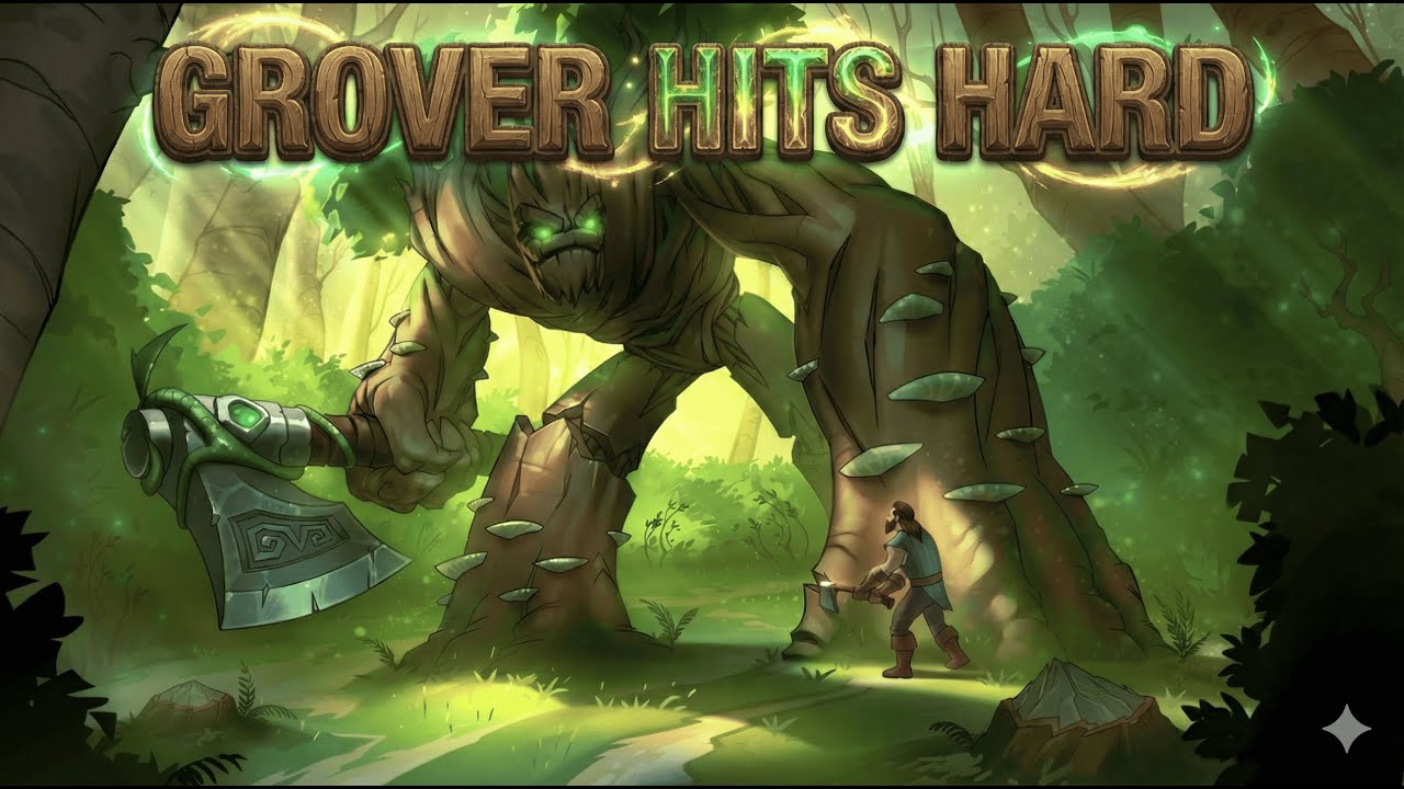 Paladins Grover = MORE DAMAGE?! 🌿 High DPS Build & Gameplay