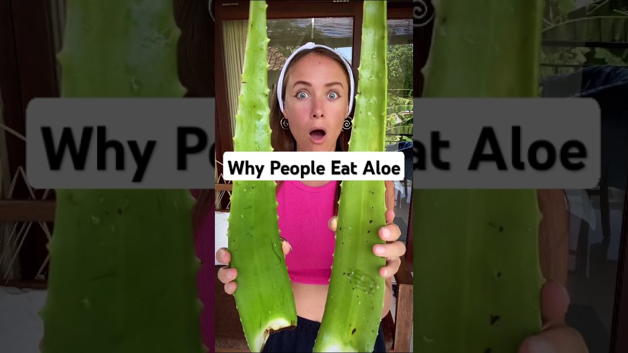 I Didn't Understand Why People Eat Aloe