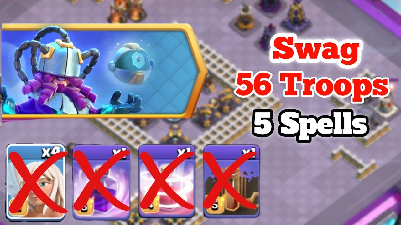 Clashiversary Challenge | Swag 56 Troops & 5 Spells