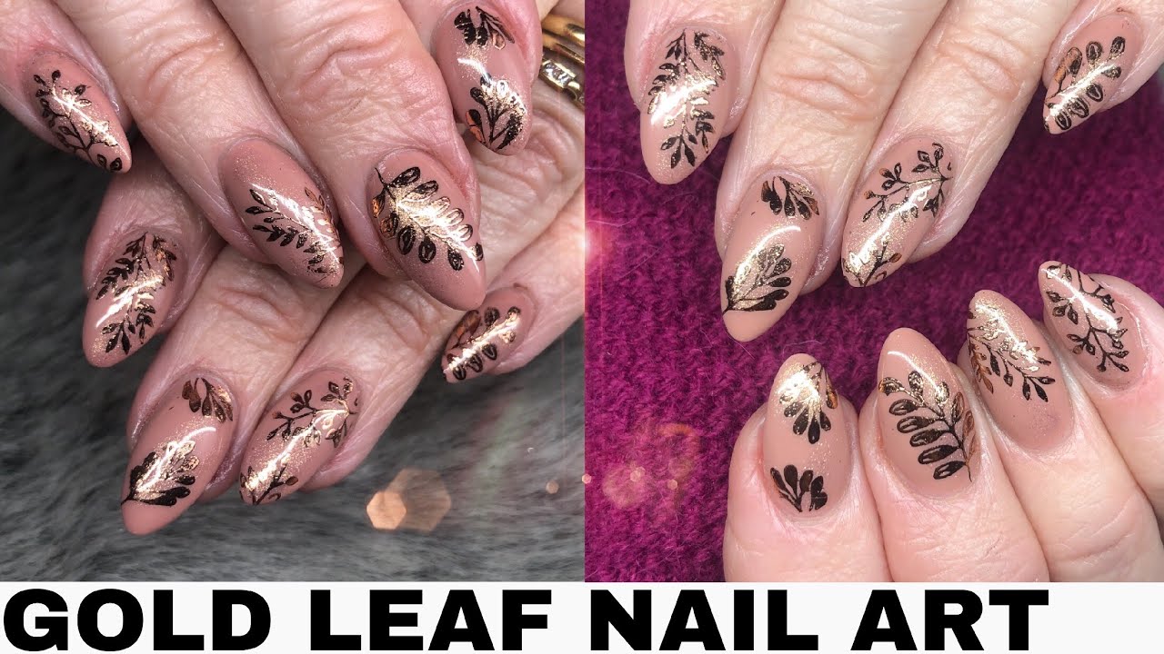 GOLD LEAF NAIL ART | ISABELMAYNAILS