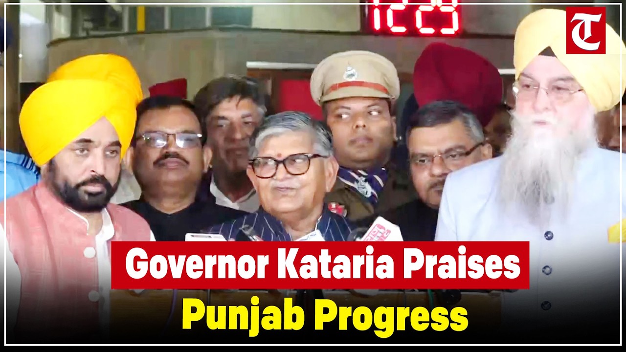 Punjab Governor Kataria Highlights Anti-Drug Success, Education Achievements in Punjab