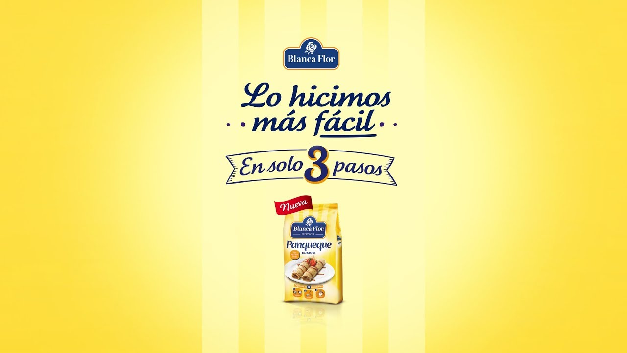 Nueva Premezcla de Panqueques Blanca Flor