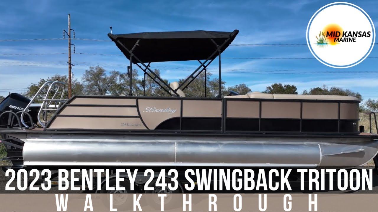 2023 Bentley 243 Swingback Tritoon Walkthrough