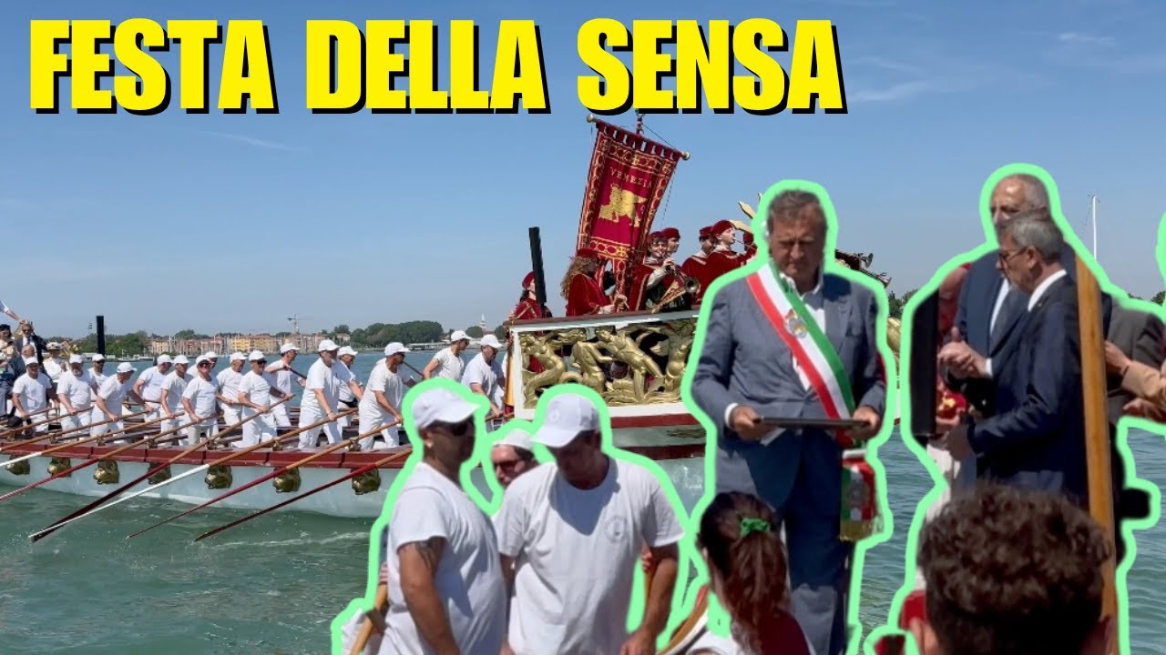 FESTA DELLA SENSA 2025: VENEZIA RINNOVA IL SUO LEGAME COL MARE E GEMELLA PALERMO