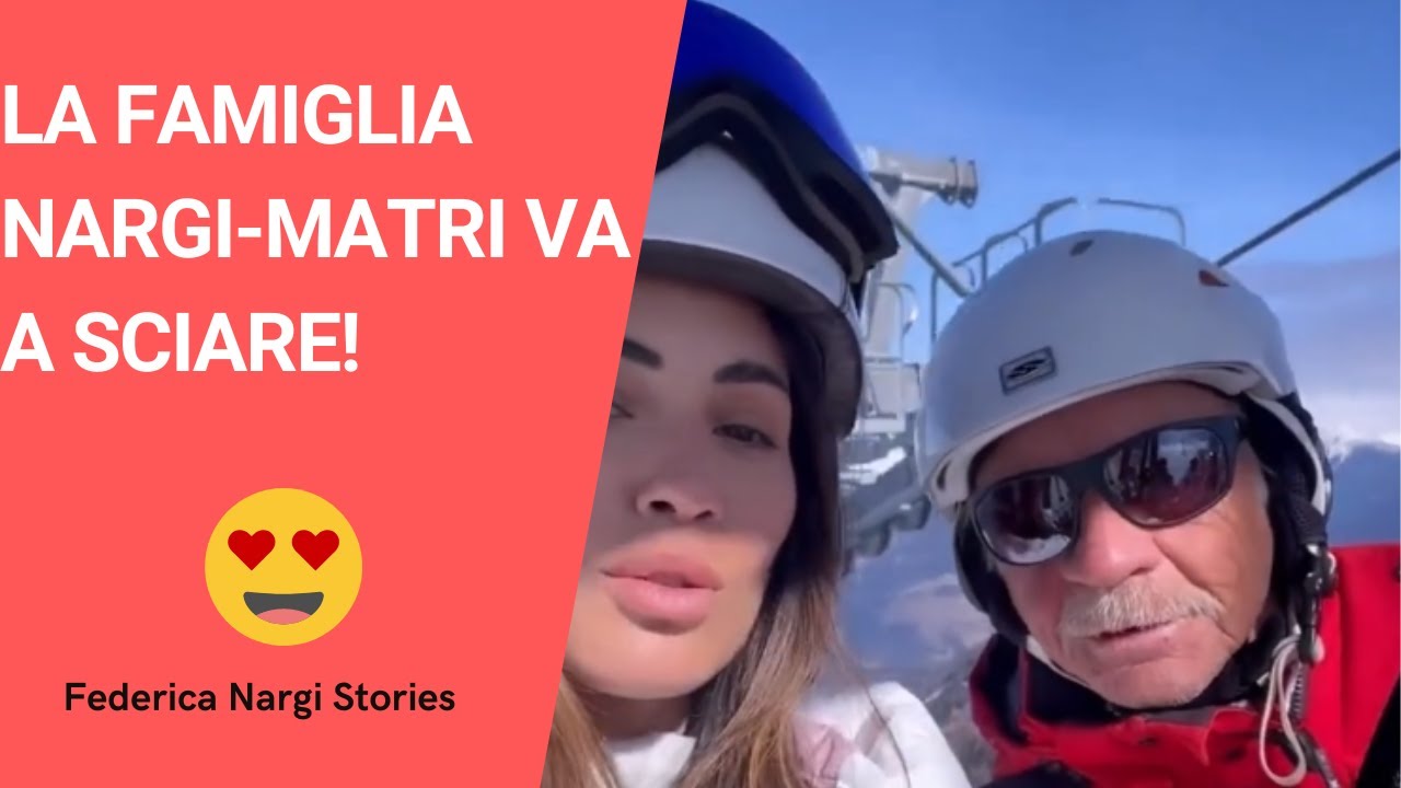 Federica Nargi ed Alessandro Matri portano i figli a sciare 🥰🏂
