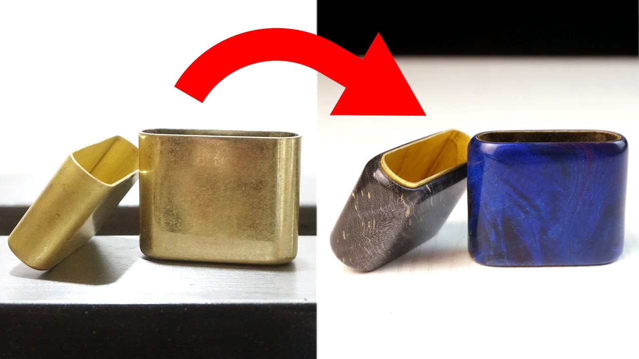 Making kerosene lighter cases from wood - Mr. Zhou