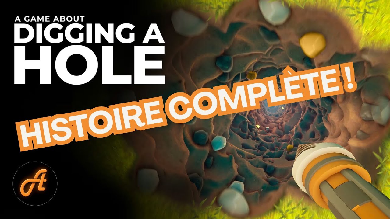 Je creuse un TROU et découvre un TRESOR ?? - A Game About Digging A Hole
