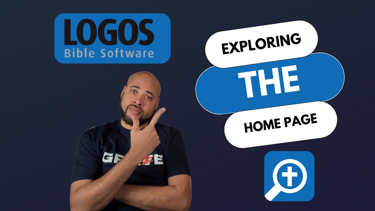 Free Logos Bible Software Training: 02 Your Guide To The Home Page