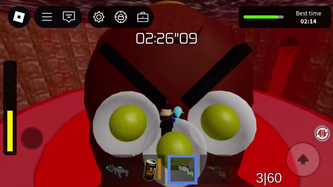 Beating kraken elite boss in Roblox Area 51 for the 100th time ( easy )