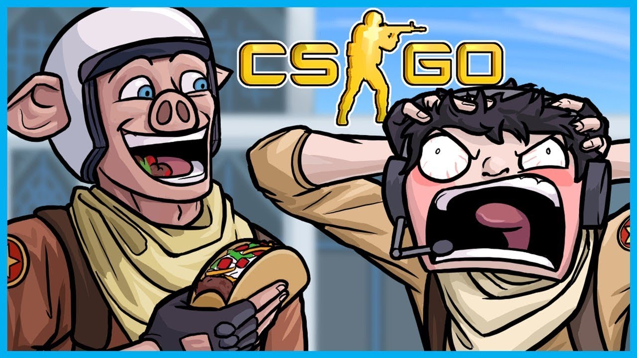 Смешные моменты и неудачи в CS:GO! — Chalupa Rage, New Dust 2, веселье с футбольным мячом, избиен...