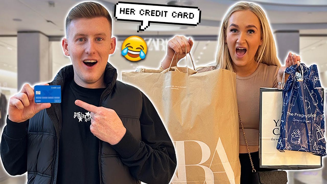 Surprising Girlfriend With Shopping Spree But Using Her Money🤣 *Without Her Knowing