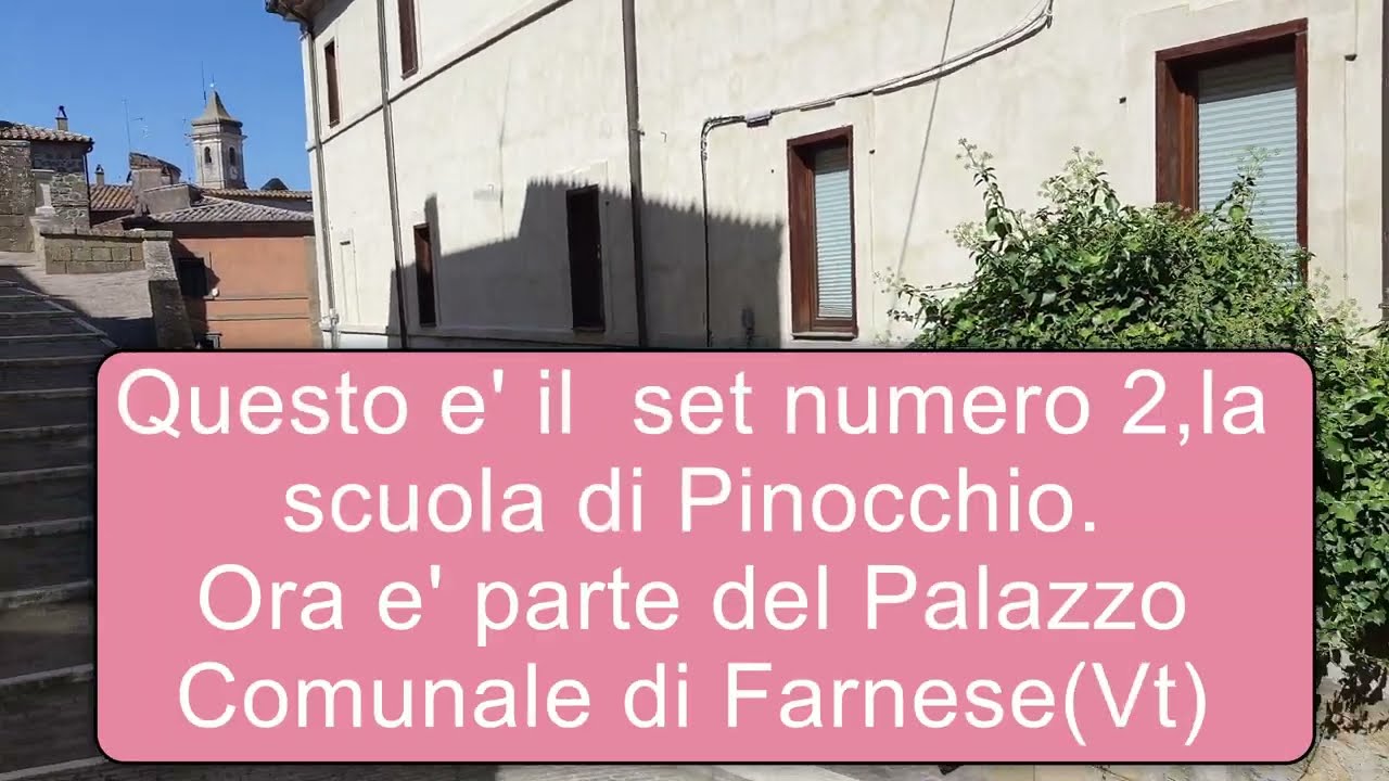 Farnese il paese dove e' stato girato Pinocchio di Comencini