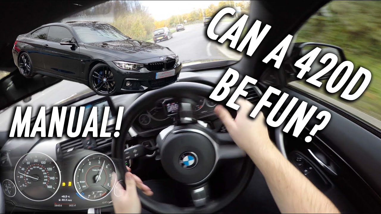 2017 BMW 420D MANUAL! DRIVING POV/REVIEW