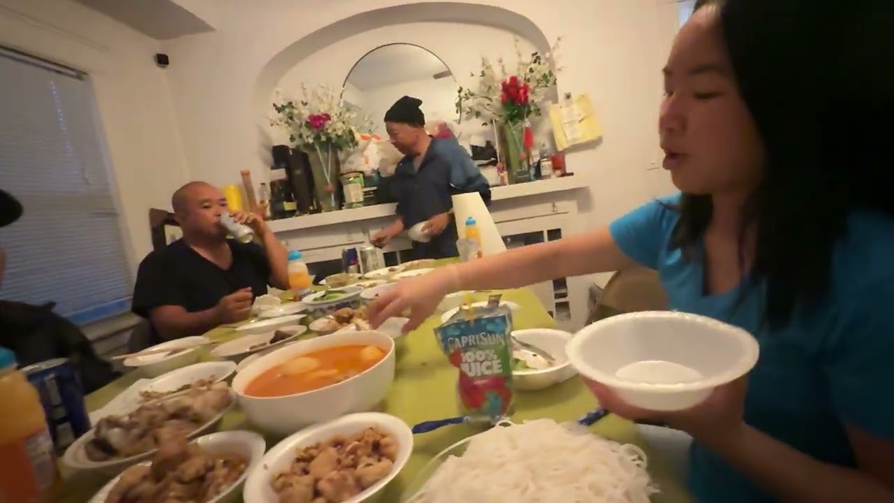 20260131 grandpa Yao Mien new year dinner time